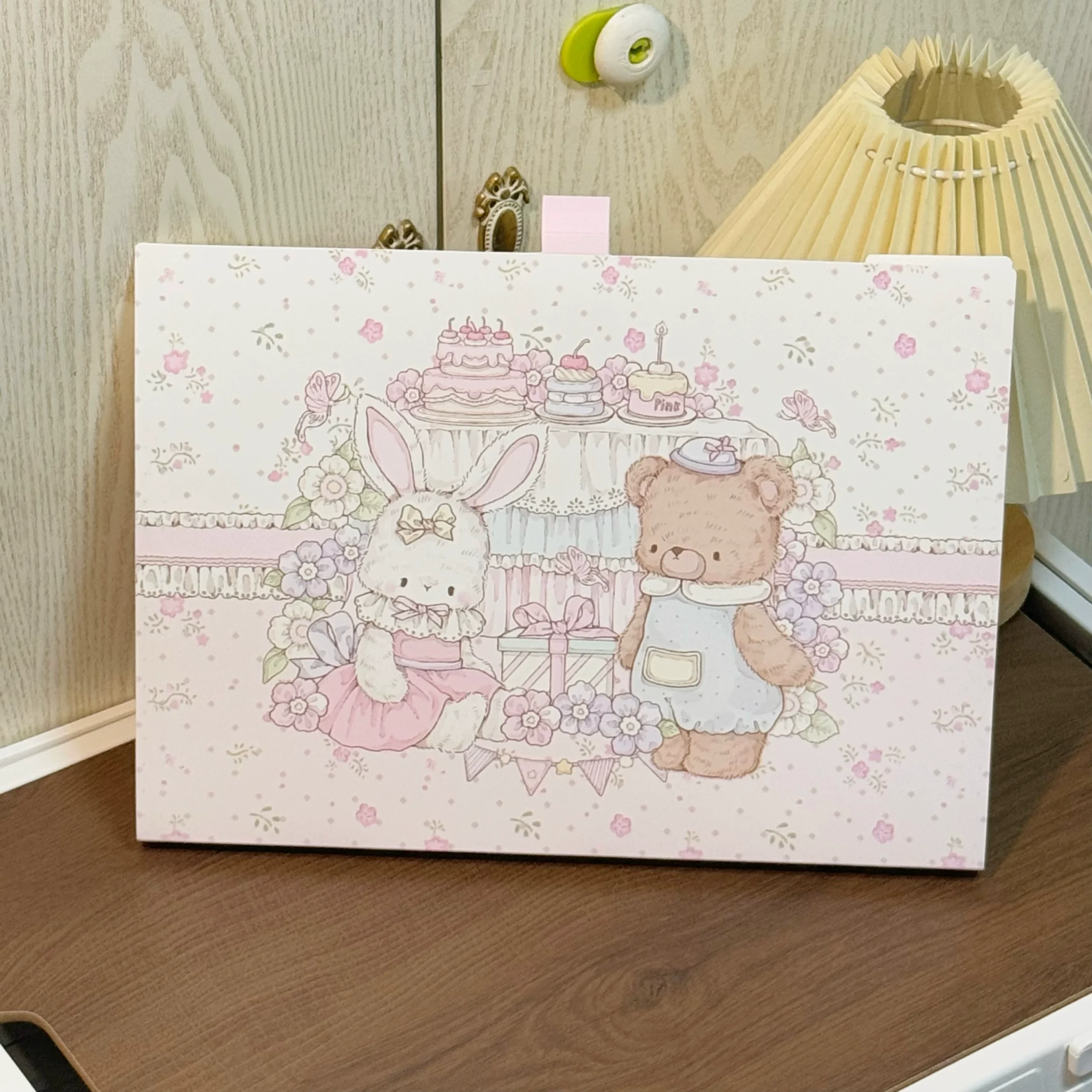 A4 Document Bag Rabbit Panda Cat Storage Bag - Image 5
