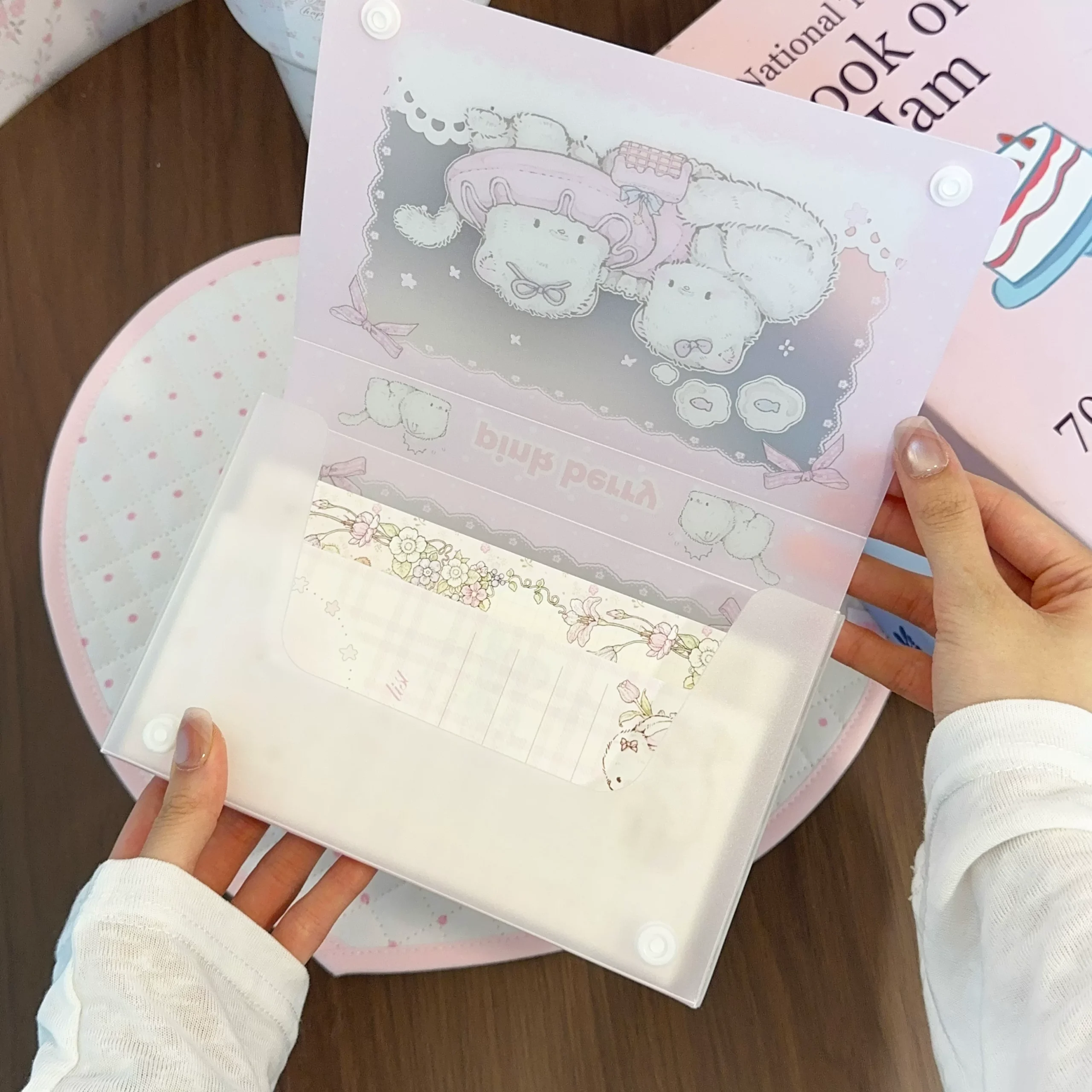 Storage Box, Handheld Sticker, Postcard, Memo 15x30cm Storage Box - Image 5